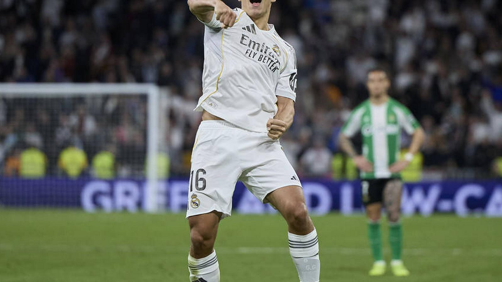 天博体育热点资讯 - 西甲-贡萨洛-加西亚戴帽罗德里戈2助攻 皇马5-1贝蒂斯